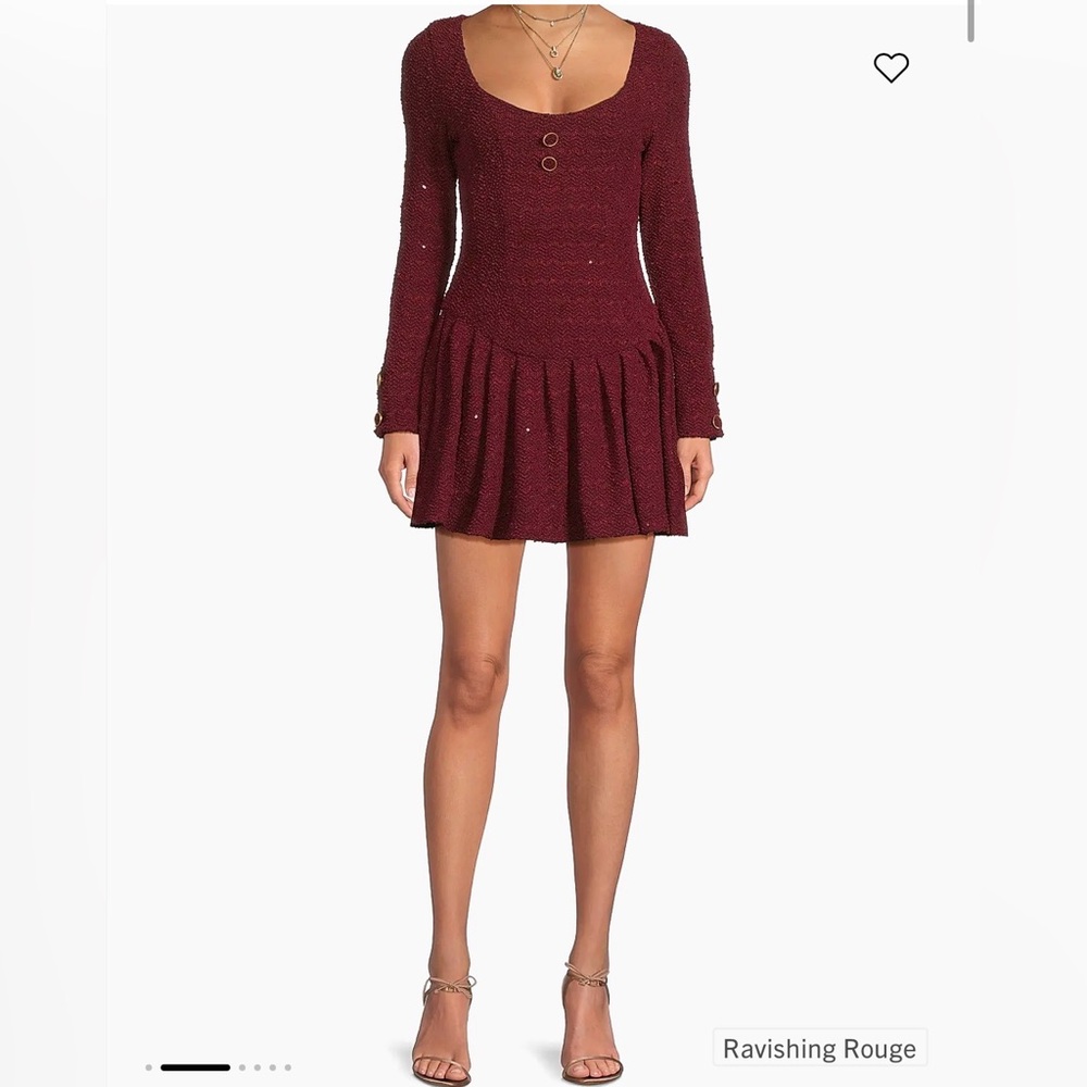 Black Halo

Maverick Embellished Stretch Bouclé Minidress